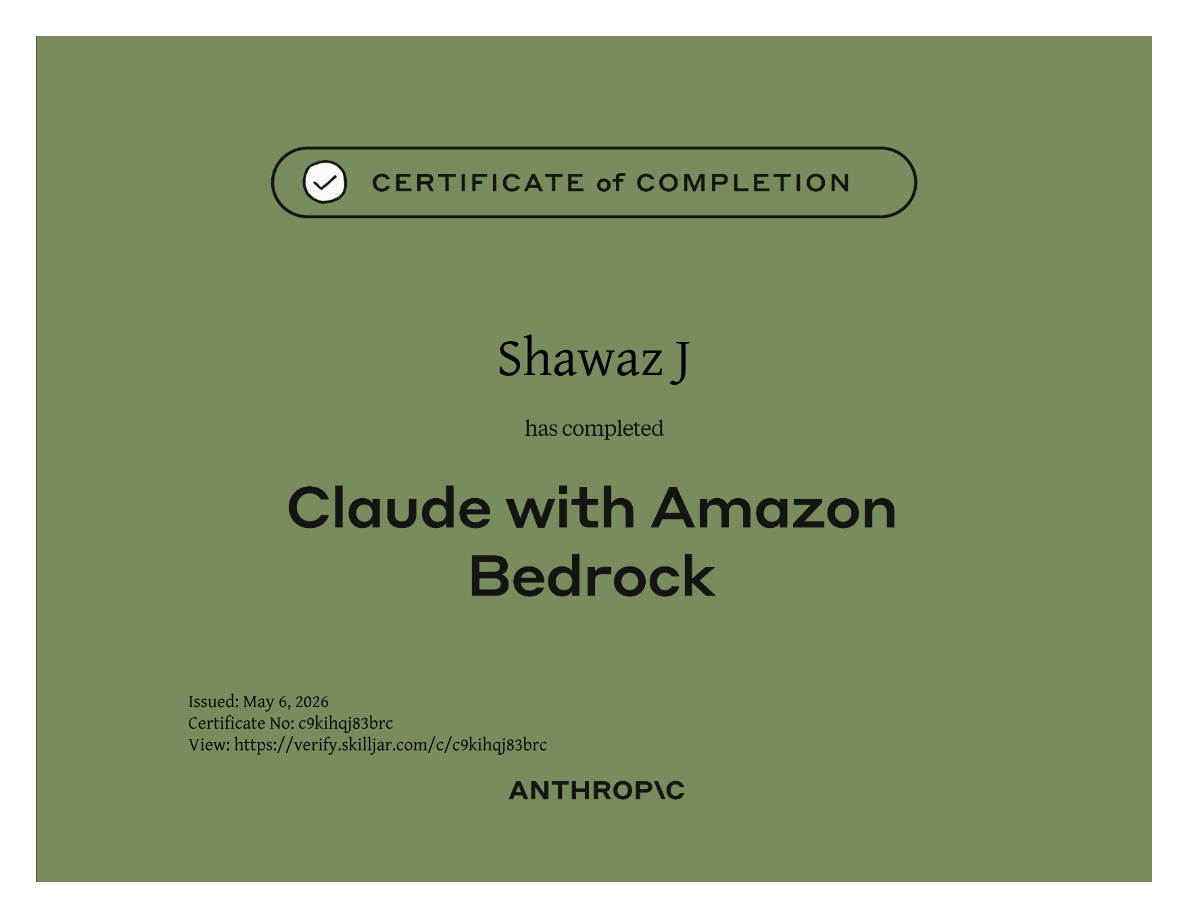 Claude with Amazon Bedrock